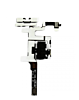 Headphone Audio Jack & Volume Button for iPhone 4S (BLACK)