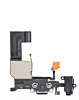 Charging Port Flex Cable for iPhone 5C (BLACK) (Premium)