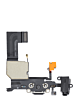 Charging Port Flex Cable for iPhone 5C (BLACK) (Premium)