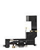 Charging Port Flex Cable for iPhone 5S (BLACK) (Premium)