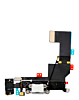 Charging Port Flex Cable for iPhone 5S (WHITE) (Premium)