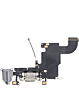 Charging Port Flex Cable for iPhone 6S (BLACK) (Premium)