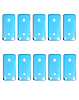 Waterproof Pre-cut LCD Adhesive Tape for iPhone 7 (BLACK) (Pack of 10)