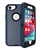 Heavy Duty Case for iPhone 7 / 8 (DARK BLUE & BLACK) (Only Ground Shipping)