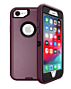 Heavy Duty Case for iPhone 7 / 8 (MAROON & BLACK) (Only Ground Shipping)