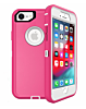 Heavy Duty Case for iPhone 7 / 8 (HOT PINK & WHITE) (Only Ground Shipping)