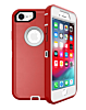 Heavy Duty Case for iPhone 7 / 8 (RED & WHITE) (Only Ground Shipping)