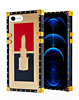 Shiny Lipstick Square Case - Style 2 for iPhone 8 / 7 (Only Ground Shipping)