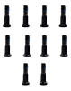 Bottom Screws for iPhone SE (2020) / 8P / 8 / 7P / 7 (BLACK) (Pack of 10)