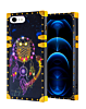 Acrylic Mirror Shiny Scratchproof Square Case with Ring - G155 for iPhone 7G / 8G / SE 2020 (Only Ground Shipping)