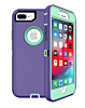 Heavy Duty Case for iPhone 8P / 7P (PURPLE & TEAL) (Only Ground Shipping)