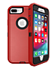 Heavy Duty Case for iPhone 8P / 7P (RED & BLACK) (Only Ground Shipping)