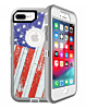 Heavy Duty Case for iPhone 8P / 7P (US FLAG) (Only Ground Shipping)