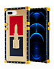 Shiny Lipstick Square Case - Style 2 for iPhone 8P / 7P (Only Ground Shipping)