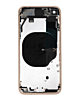 Back Housing Frame with Small Components Pre-Installed for iPhone 8 / SE 2020 (NO LOGO) (GOLD)
