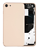 Stock up on the gold back housing frame with small components pre-installed for iPhone 8 and SE 2020 – no logo.