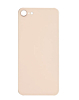 Order the gold back glass with a bigger camera hole for iPhone 8 and SE 2020 – no logo.

