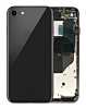 Grab the wholesale deal on the black back housing frame with small components pre-installed for iPhone 8 and SE 2020 – no logo.