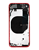 Back Housing Frame with Small Components Pre-Installed for iPhone 8 / SE 2020 (NO LOGO) (RED)
