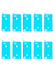 Waterproof Pre-cut LCD Adhesive Tape for iPhone 8 Plus (WHITE) (Pack of 10)