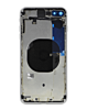 Back Housing Frame with Small Components Pre-Installed for iPhone 8 Plus (NO LOGO) (SILVER)