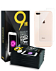Back Tempered Glass for iPhone 8 Plus (2.5D / Pack of 10)