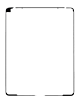 LCD Pre-cut LCD Adhesive Tape for iPad Pro 10.5 / Air 3 (1 Piece)