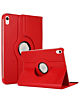 360 Degree Rotating Swivel Stand Case - RED for iPad 10 2022 (10.9") / iPad 11 (A16) (Only Ground Shipping)