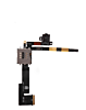 Headphone Jack & Sim Card Holder Flex Cable for iPad 2 (3G Version)