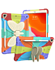Protective Butterfly Stand Desing Case - COLORFUL for iPad 10.2" (7th / 8th / 9th) / Air 3 / Pro 10.5 (Only Ground Shipping)
