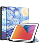 Old Style Notebook Design Case - Starry Night for iPad 10.2" (7th / 8th / 9th) / Air 3 / Pro 10.5 (Only Ground Shipping)