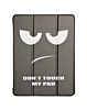 Old Style Notebook Design Case - Don't Touch for iPad 10.2" (7th / 8th / 9th) / Air 3 / Pro 10.5 (Only Ground Shipping)