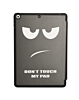 Old Style Notebook Design Case - Don't Touch for iPad 10.2" (7th / 8th / 9th) / Air 3 / Pro 10.5 (Only Ground Shipping)