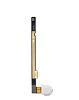 Head Phone Jack Flex Cable for iPad 6 (2018) / iPad 5 (2017) / Air 1 (WHITE) (3G Version)
