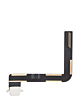 Charging Port Flex Cable for iPad 6 (2018) / iPad 5 (2017) / Air 1 (Soldering Required) (WHITE) (Premium)