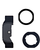 Home Button Holding Bracket with Rubber Gasket for iPad Pro 12.9 (1st Gen) / Air 2 / Pro 9.7