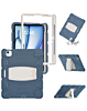 Full Body Protection Stand Case - BLUE for iPad Air 13 (2024) / Pro 12.9 (3rd / 4th / 5th / 6th) (Only Ground Shipping)