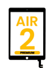 Digitizer Glass for iPad Air 2 (BLACK) (Premium)