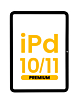 Digitizer Assembly for iPad 10 (2022) / iPad 11 (2025) (BLACK) (Premium)