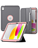 Full Body Protective Case - GRAYPINK for iPad 10 2022 (10.9") / iPad 11 (A16) (Only Ground Shipping)