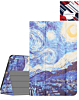 Old Style Notebook Design Case - Starry Night for iPad Air 11 2024 / 10 2022 (10.9") / Air 4 / Air 5 / Pro 11 (1st / 2nd / 3rd / 4th) (Only Ground Shipping)
