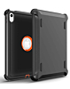 Heavy Duty Case with Clip - BLACK ORANGE for iPad 10 2022 (10.9") / iPad 11 (A16) (Only Ground Shipping)