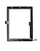 Standard+ iPad 3 / iPad 4 Digitizer Assembly with iPad 4 Home Button (BLACK)