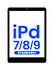 Standard+ iPad 7 (2019) / iPad 8 (2020) / iPad 9 (2021) Digitizer Assembly (BLACK) (Home Button Pre-Installed)