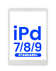 Standard+ iPad 7 (2019) / iPad 8 (2020) / iPad 9 (2021) Digitizer Assembly (SILVER) (Home Button Pre-Installed)