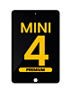LCD Assembly for iPad Mini 4 (BLACK) (Sleep / Wake Sensor Flex Pre-Installed) (Premium)