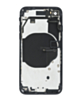 Back Housing Frame with Small Components Pre-Installed for iPhone SE (2022) (NO LOGO) (MIDNIGHT)