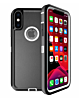 Heavy Duty Case for iPhone X / XS (BLACK & WHITE) (Only Ground Shipping)
