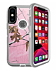 Heavy Duty Case for iPhone X / XS (CAMO PINK) (Only Ground Shipping)
