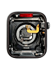 Housing for iWatch Series 6 (44mm) (GPS / Small Components) (BLACK) (OEM Pull)